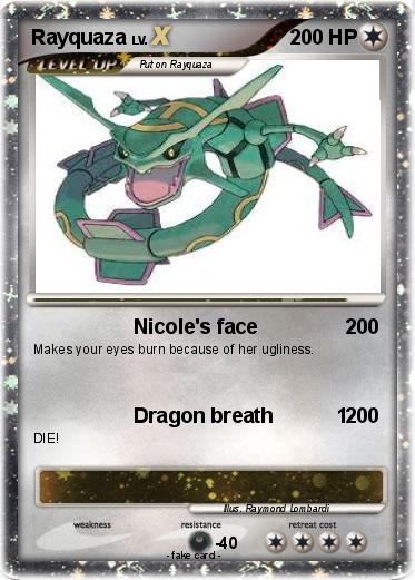 Pokemon Rayquaza