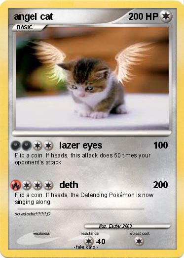 Pokemon angel cat