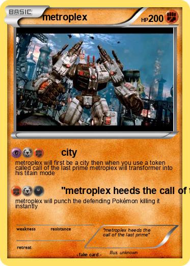 Pokemon metroplex