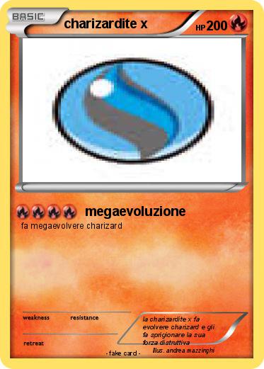 Pokemon charizardite x