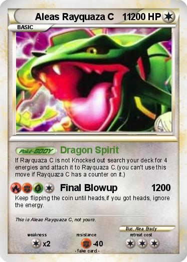 Pokemon Aleas Rayquaza C   11