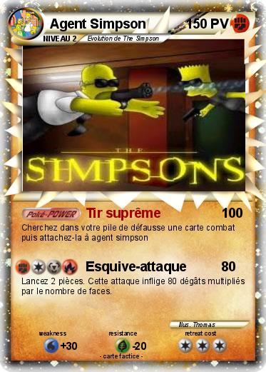 Pokemon Agent Simpson