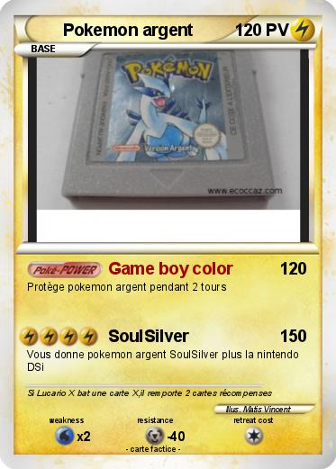Pokemon Pokemon argent