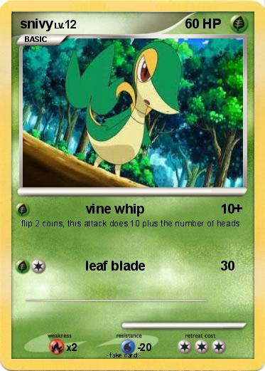 Pokemon snivy