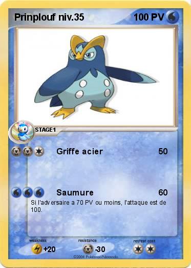Pokemon Prinplouf niv.35