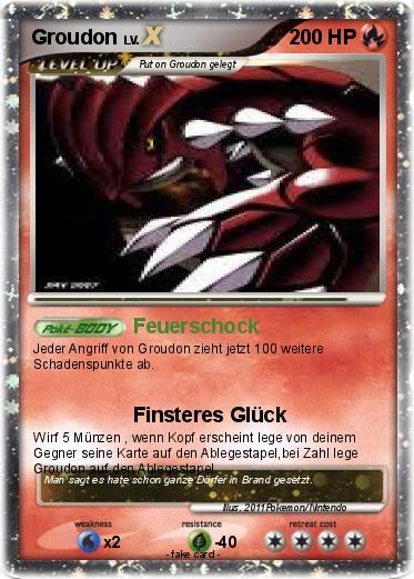 Pokemon Groudon