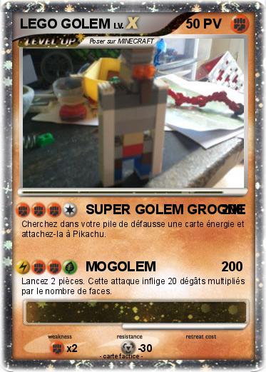 Pokemon LEGO GOLEM