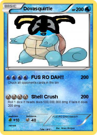 Pokemon Dovasquirtle