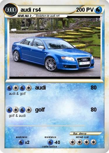 Pokemon audi rs4