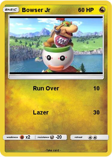 Pokemon Bowser Jr
