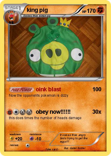 Pokemon king pig