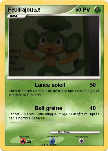 Pokemon Feuillajou