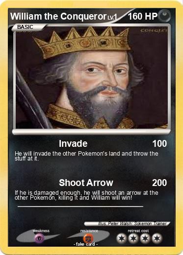 Pokemon William the Conqueror