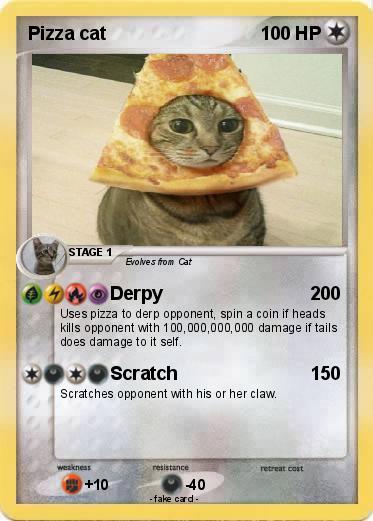 Pokemon Pizza cat