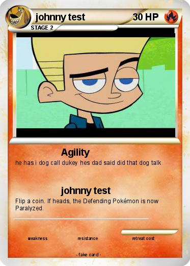 Pokemon johnny test