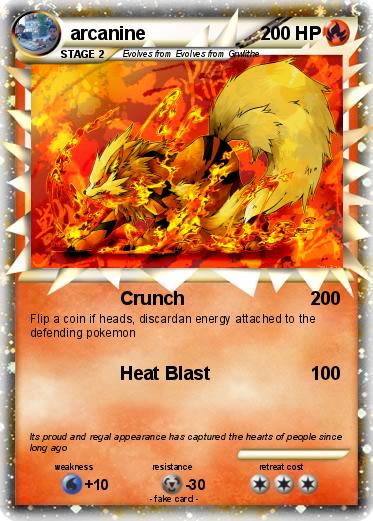 Pokemon arcanine