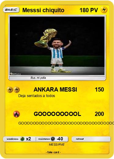 Pokemon Messsi chiquito