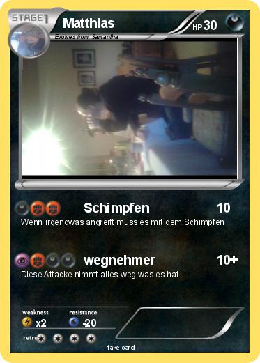 Pokemon Matthias
