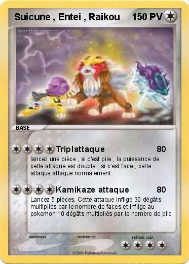 Pokemon Suicune , Entei , Raikou 