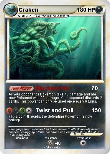 Pokemon Craken