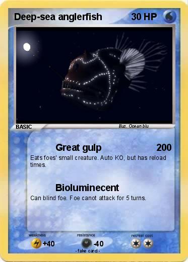 Pokemon Deep-sea anglerfish