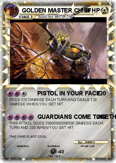 Pokemon GOLDEN MASTER CHIEF