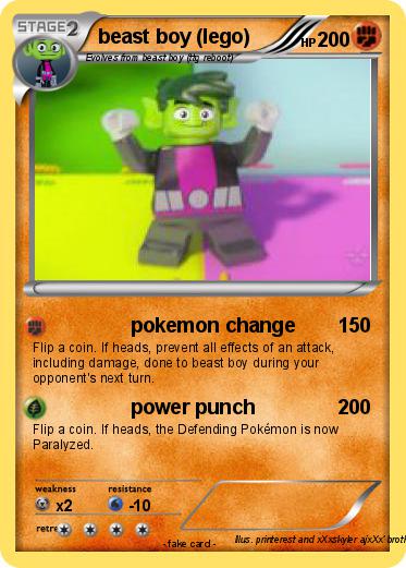 Pokemon beast boy (lego)