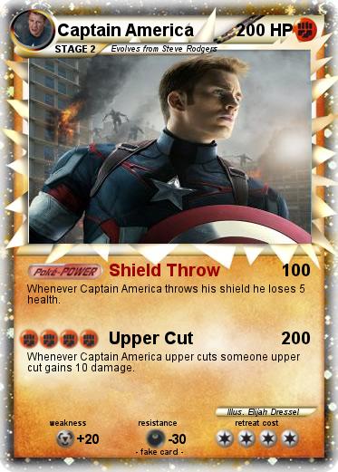 Pokemon Captain America