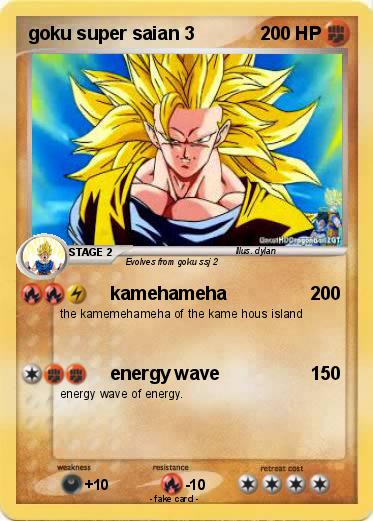 Pokemon goku super saian 3