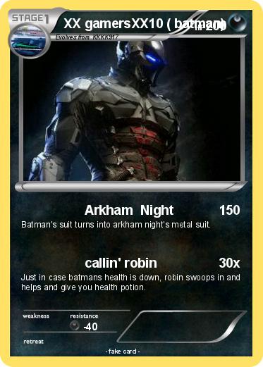 Pokemon XX gamersXX10 ( batman)