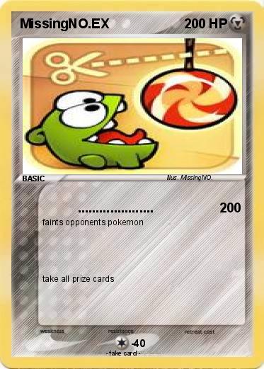 Pokemon MissingNO.EX