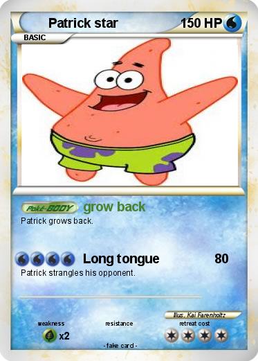 Pokemon Patrick star