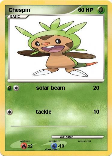 Pokemon Chespin