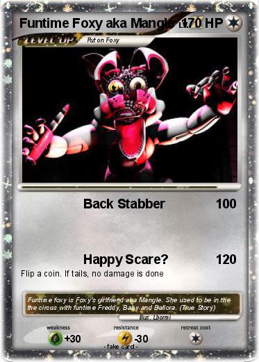 Pokemon Funtime Foxy aka Mangle