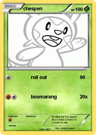 Pokemon chespen