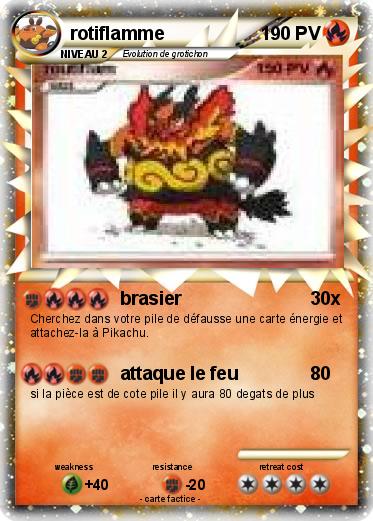 Pokemon rotiflamme