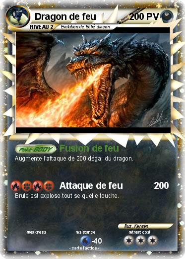 Pokemon Dragon de feu