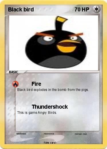 Pokemon Black bird