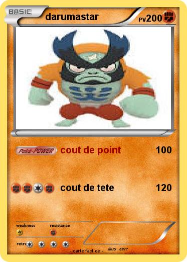 Pokemon darumastar