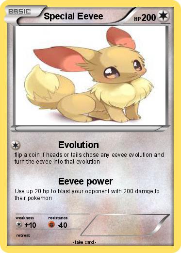 Pokemon Special Eevee