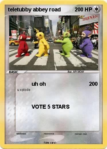 Pokemon teletubby abbey road