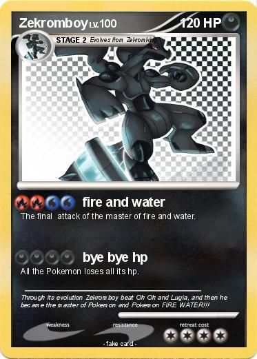 Pokemon Zekromboy