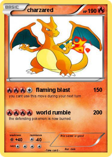 Pokemon charzared