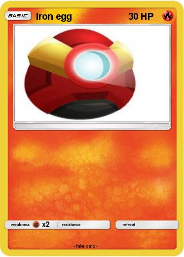 Pokemon Iron egg