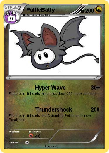 Pokemon PuffleBatty