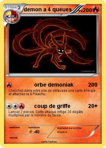 Pokemon demon a 4 queues
