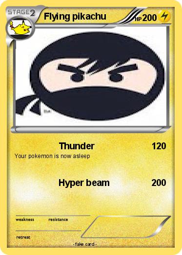 Pokemon Flying pikachu