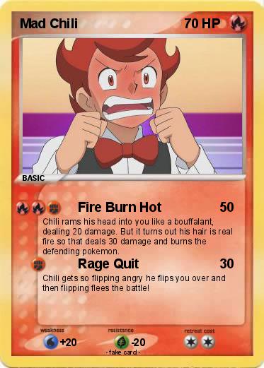 Pokemon Mad Chili