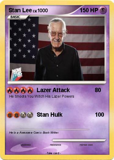 Pokemon Stan Lee