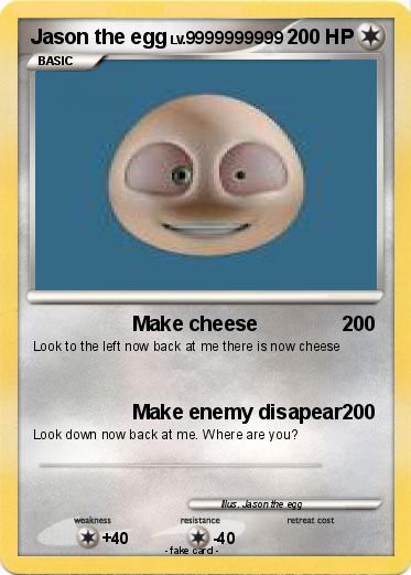 Pokemon Jason the egg